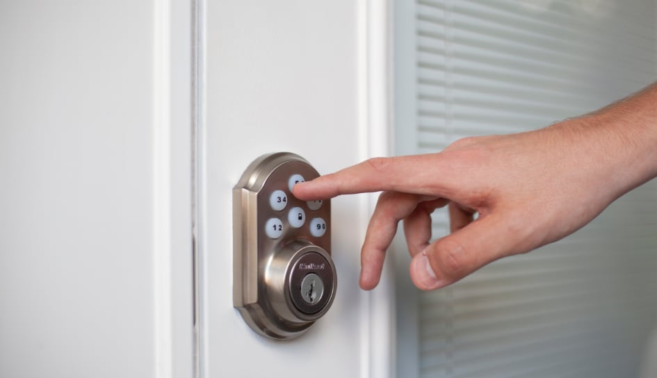 ADT smartlock on a Youngstown home